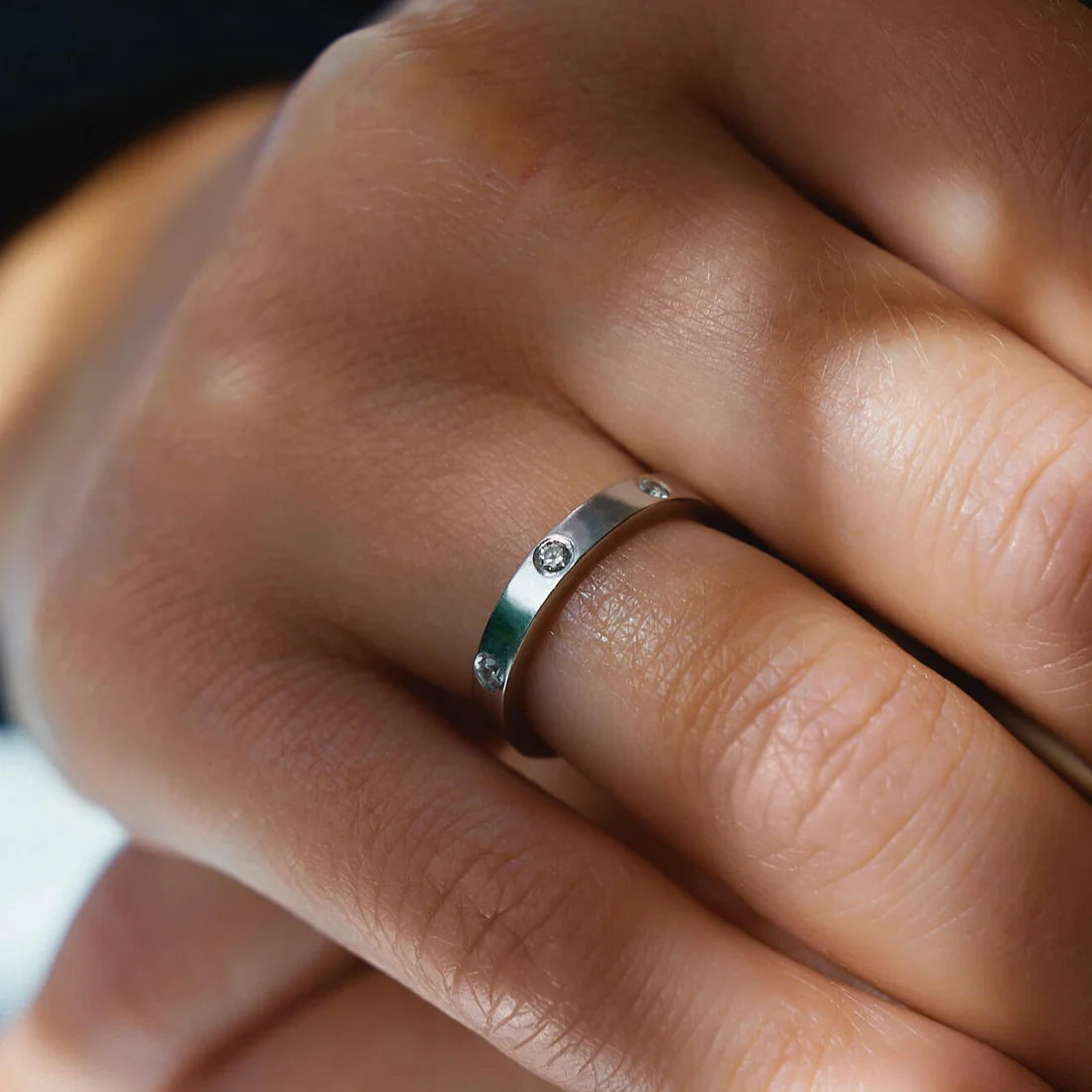 Gold Ring with Diamonds