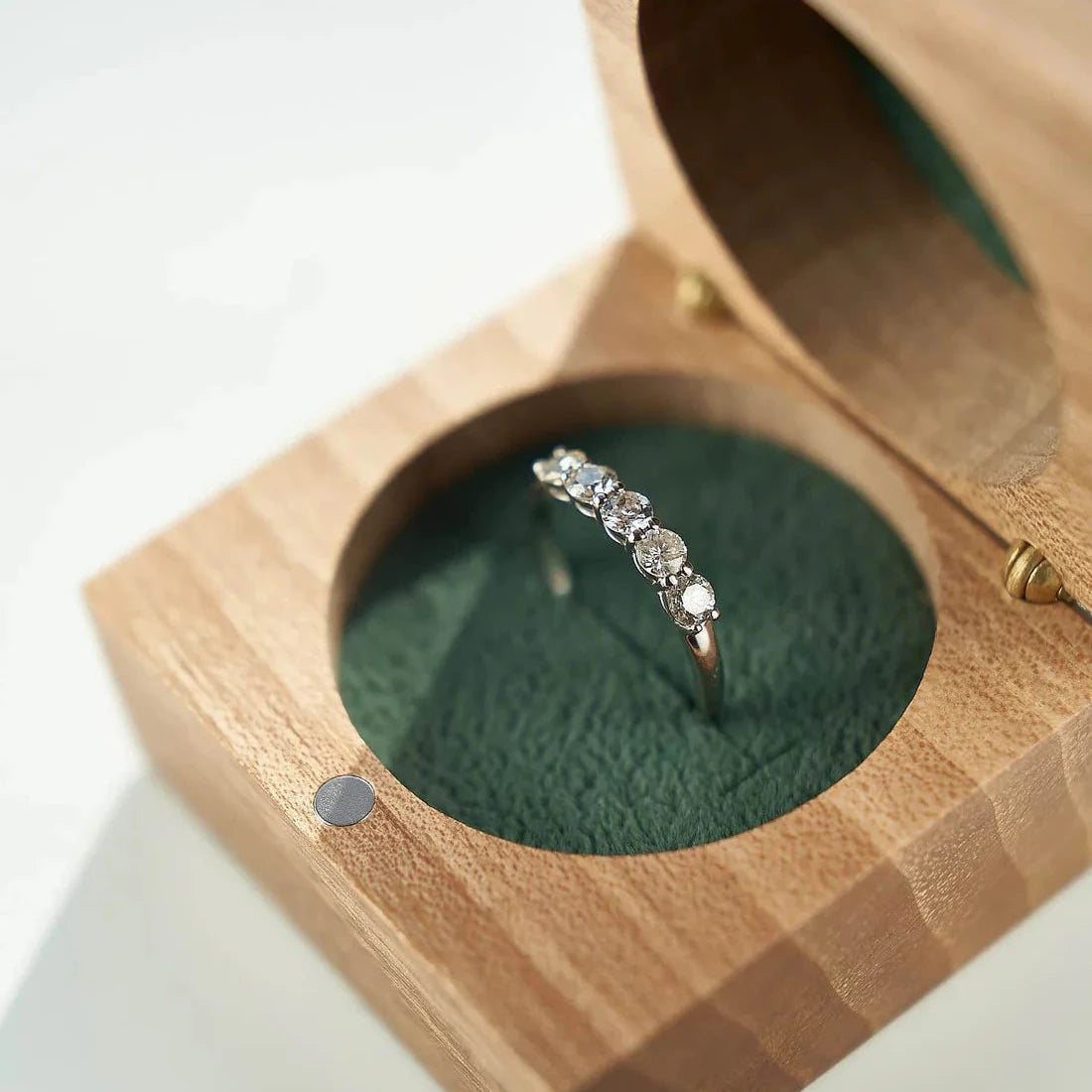 Gold Ring with Diamonds