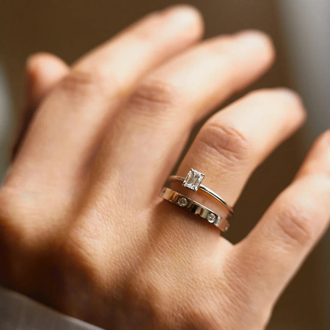 Gold Ring with Diamonds