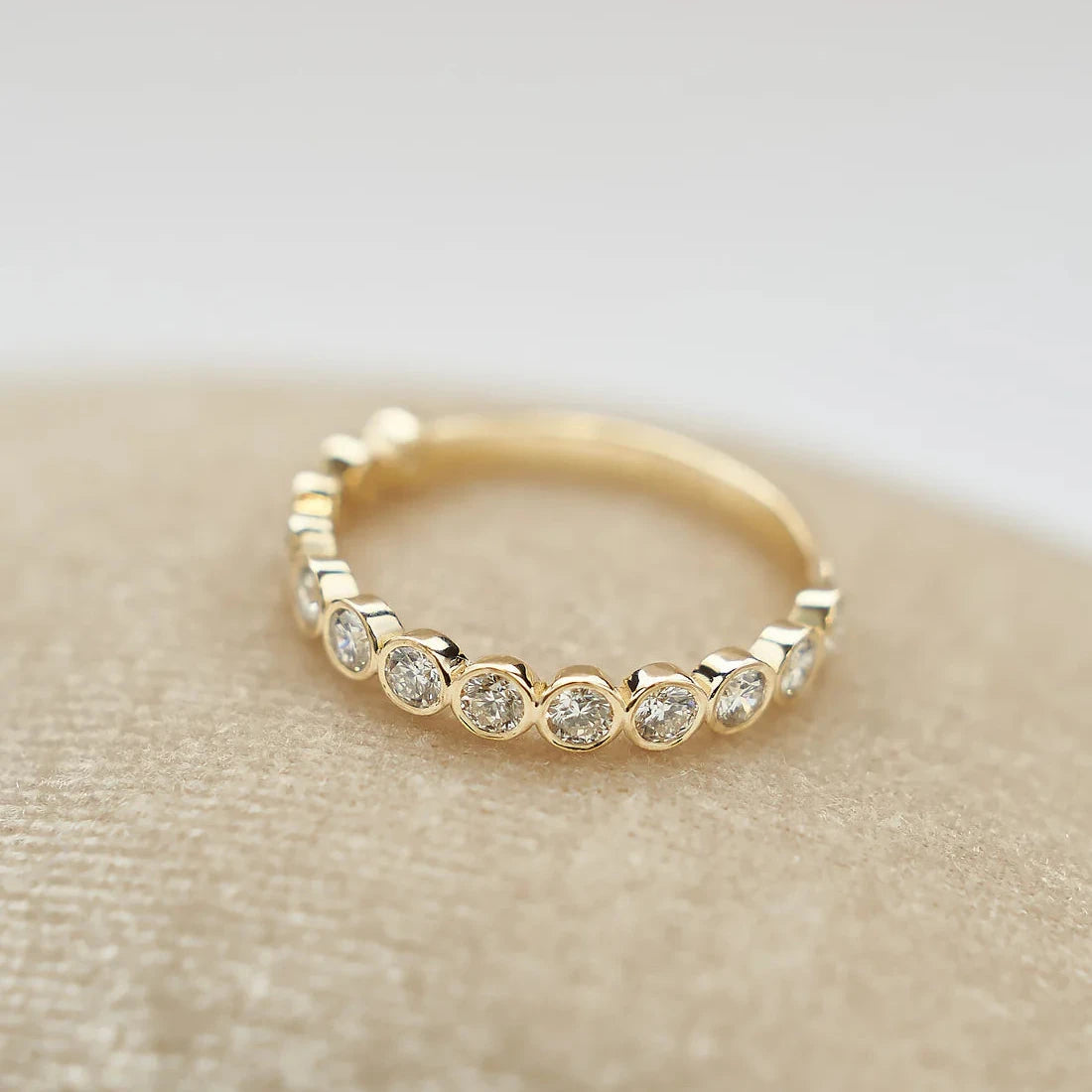 Gold Ring with Diamonds