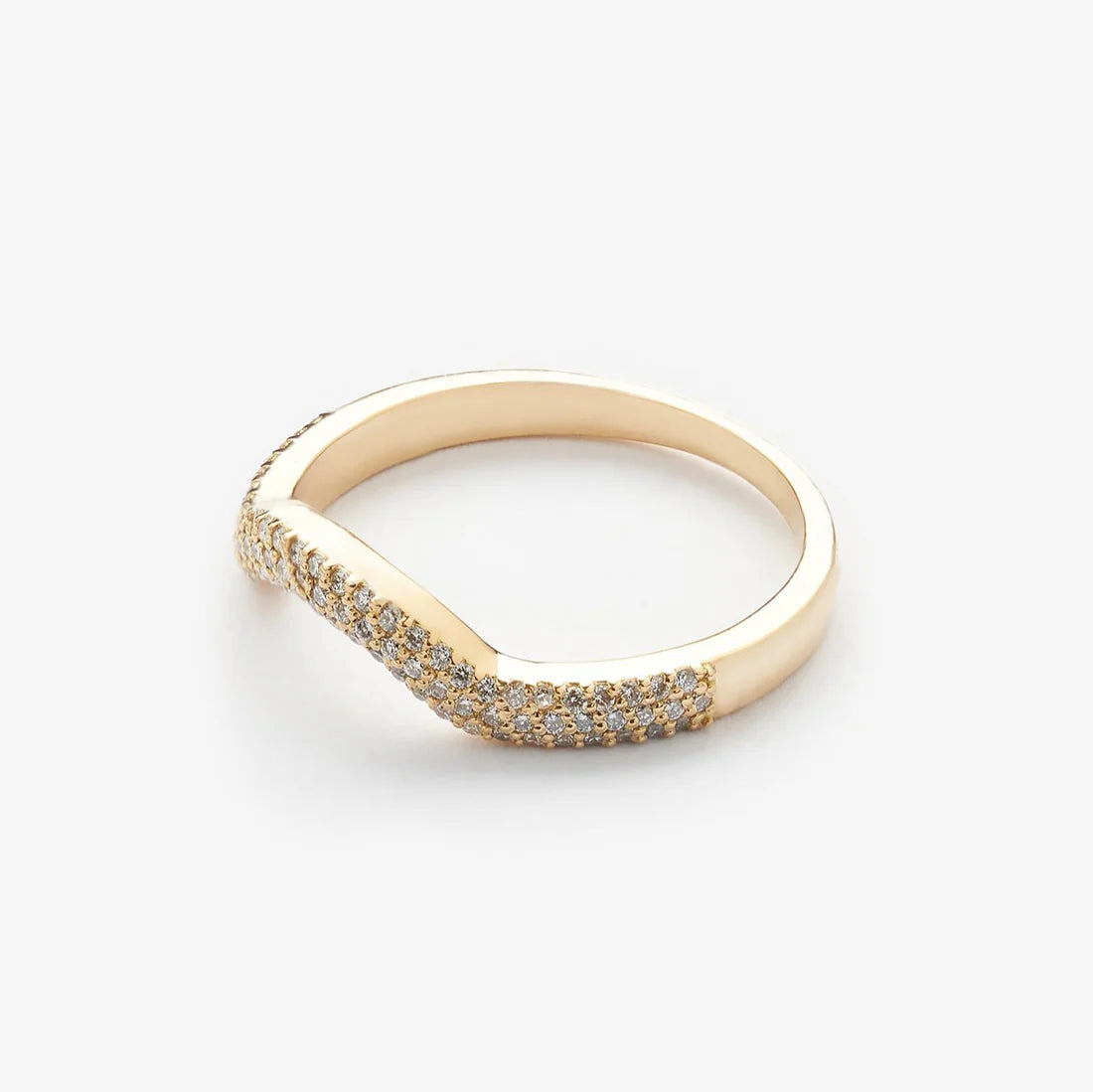 Gold Ring with Diamonds