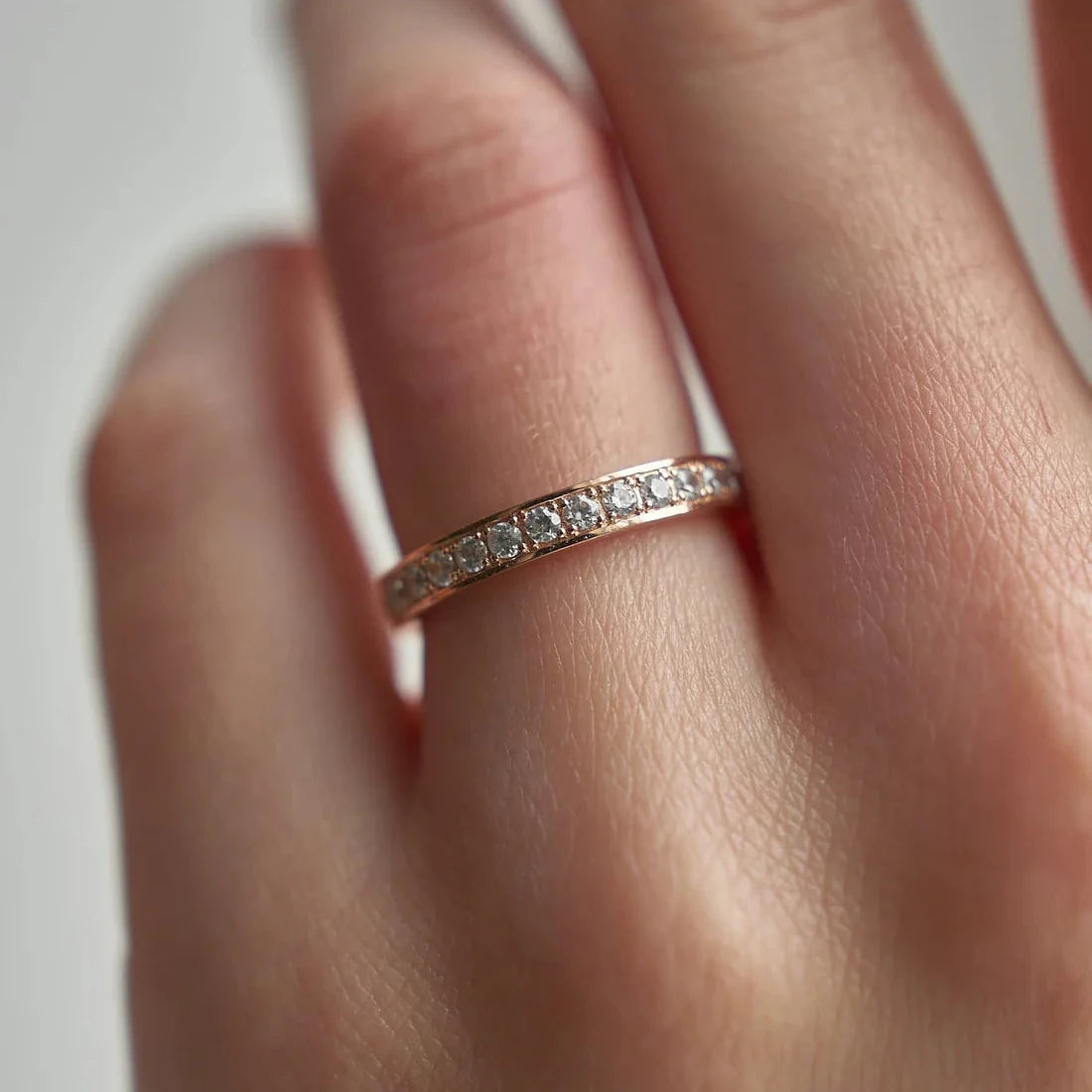 Gold Ring with Diamonds