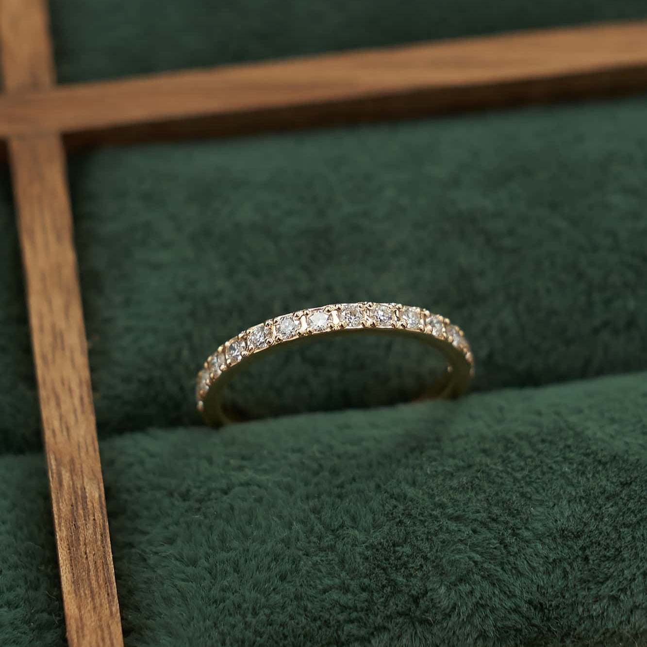 Gold Ring with Diamonds