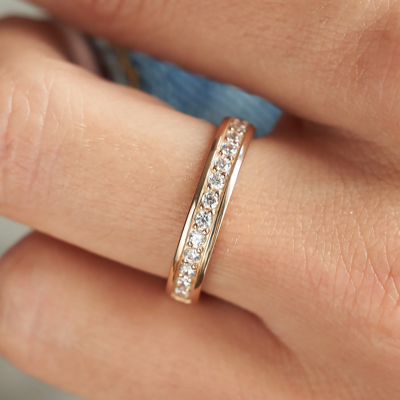 Gold Ring with Diamonds