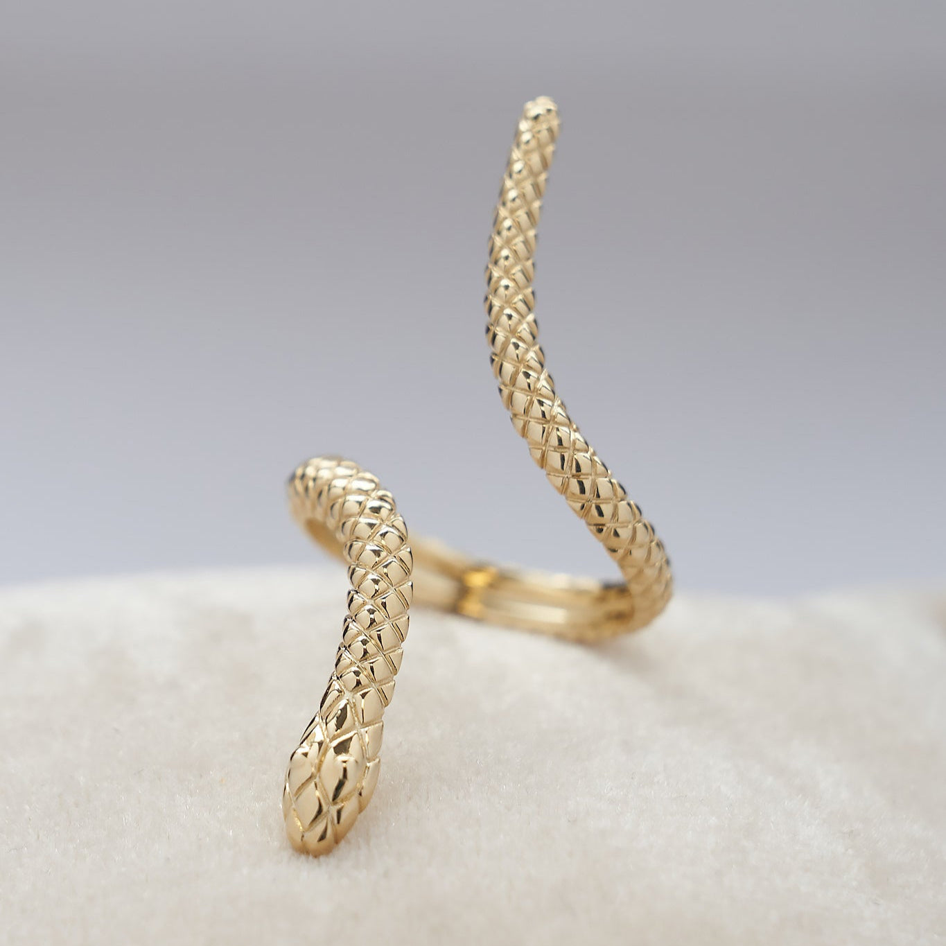 Gold Snake Ring