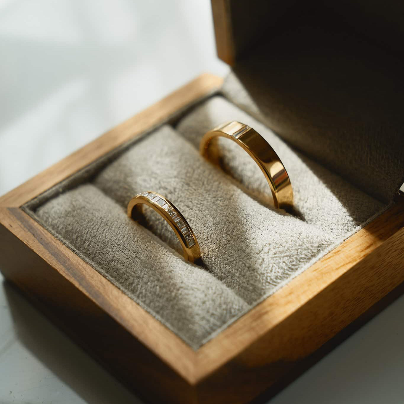 Gold Ring with Diamonds