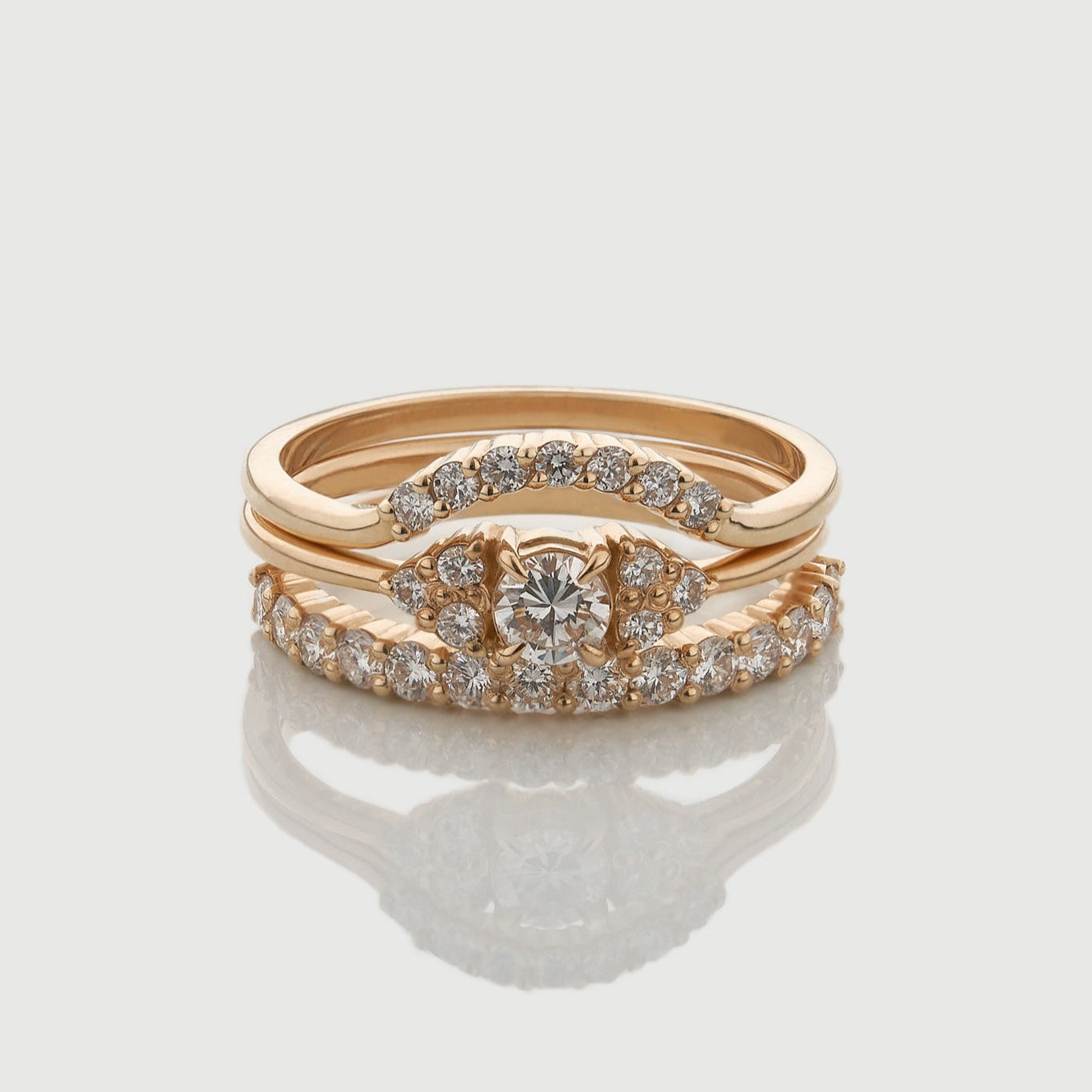 Gold Ring with Diamonds