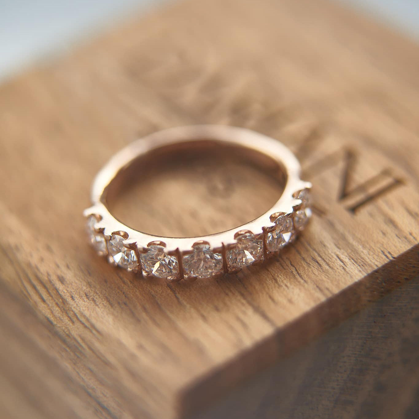 Gold Ring with Diamonds