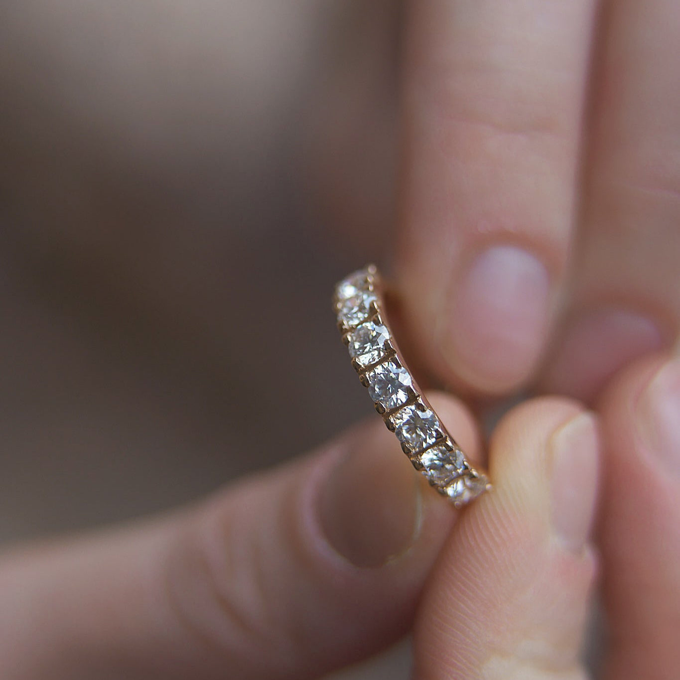 Gold Ring with Diamonds