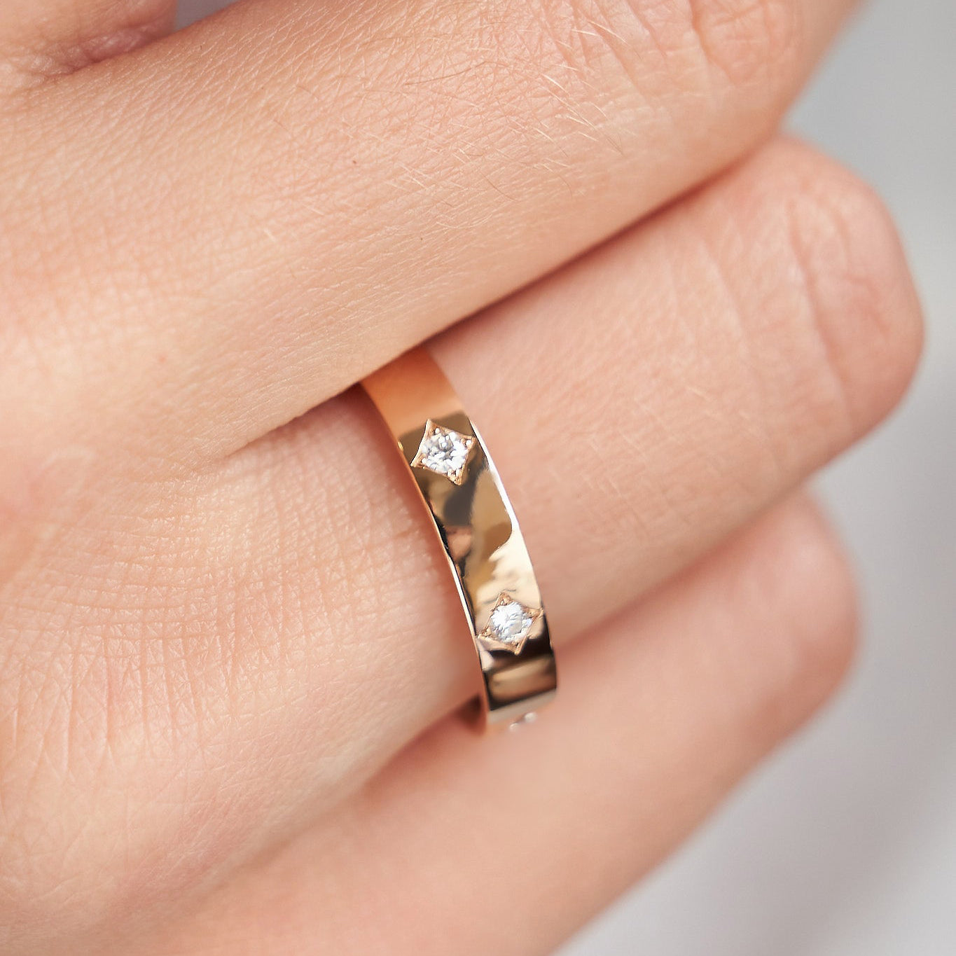 Gold Ring with Diamonds