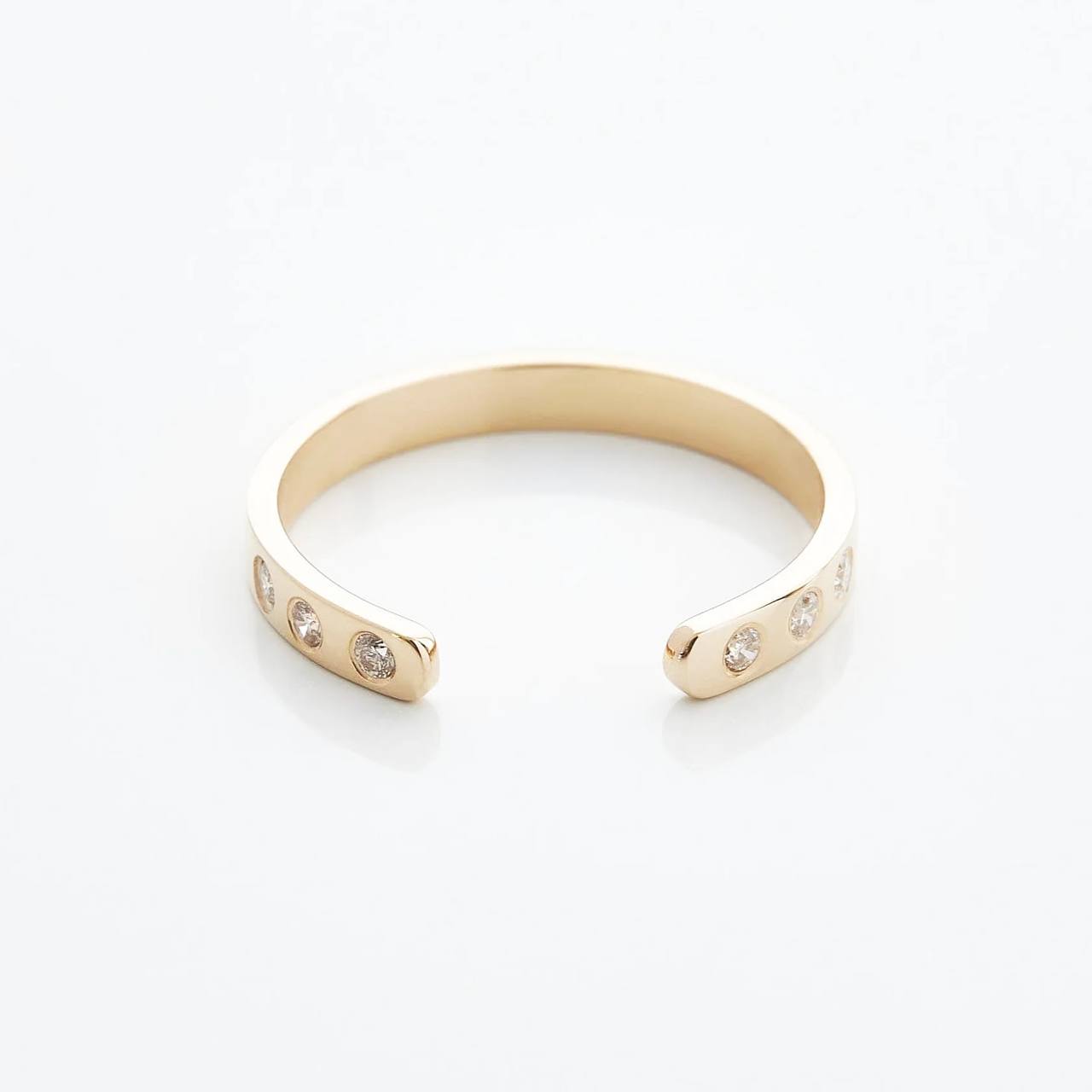 Gold Ring with Diamonds