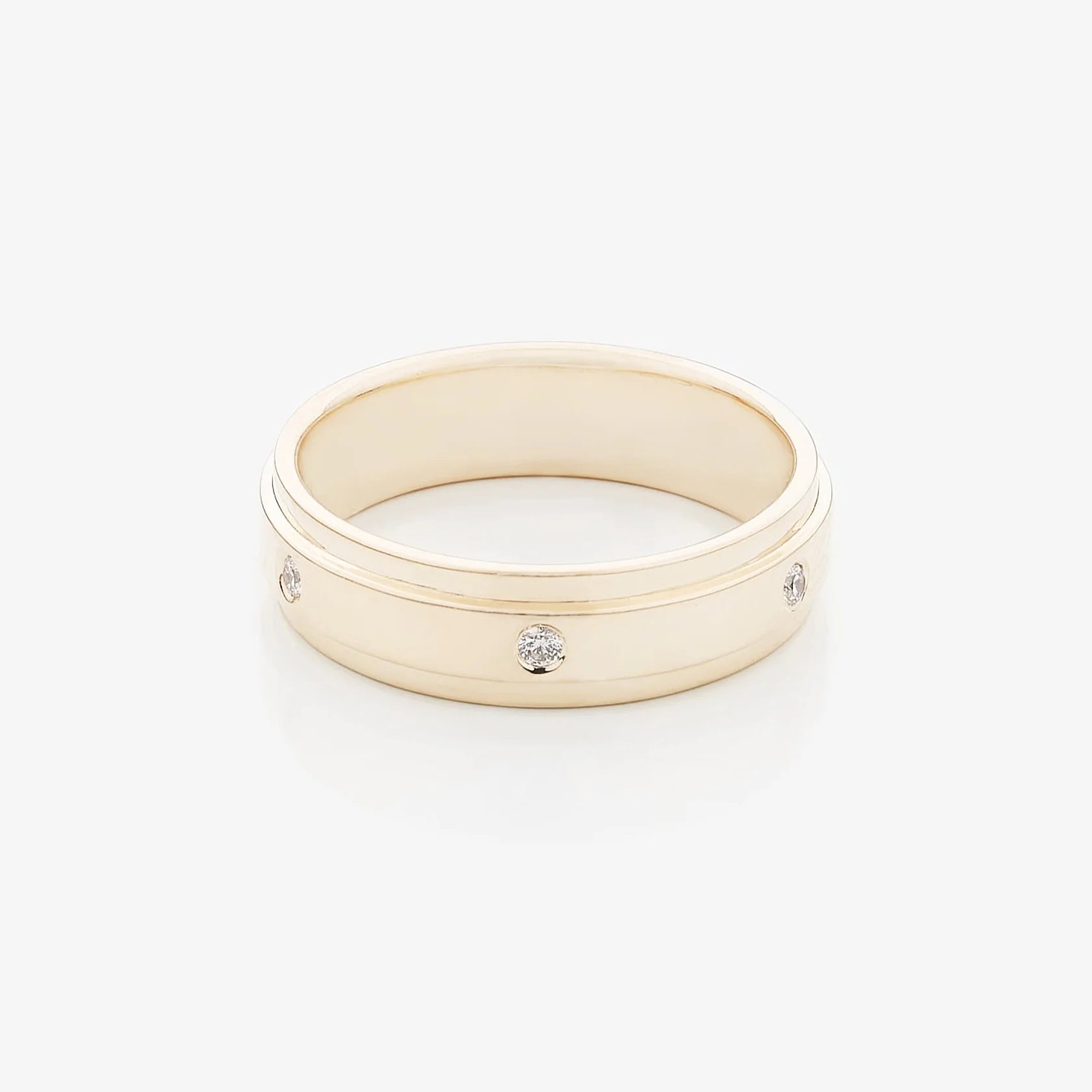 Gold Ring with Diamonds