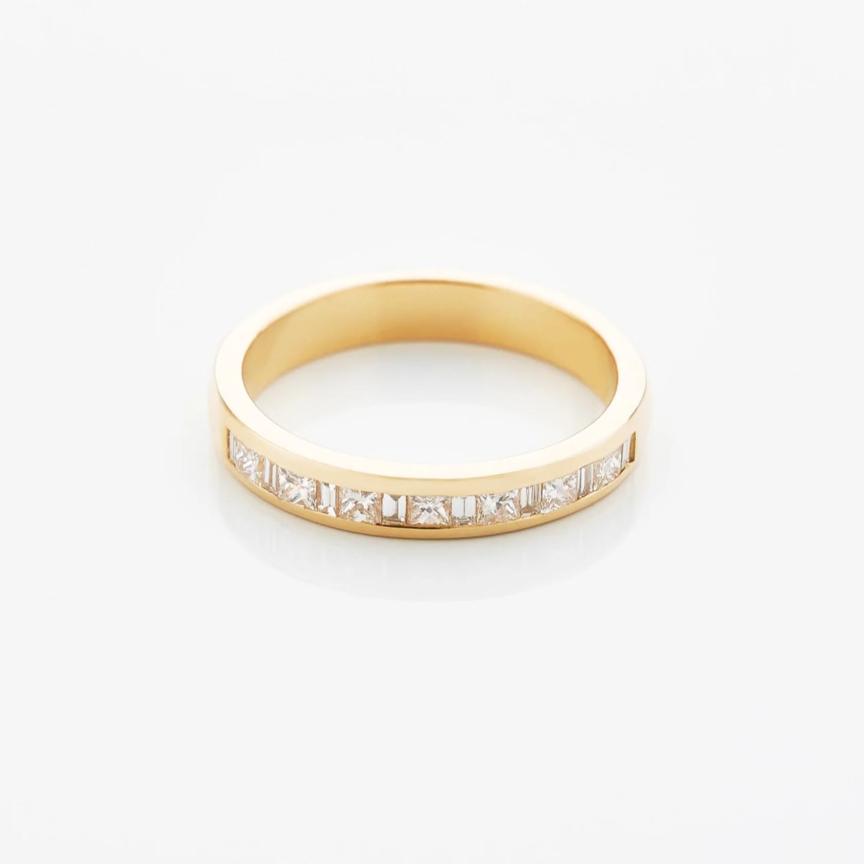 Gold Ring with Diamonds