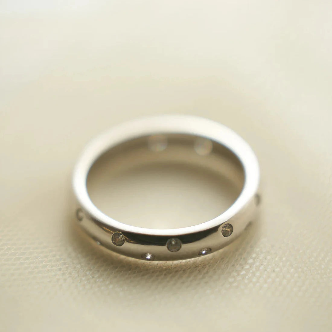 Gold Ring with Diamonds