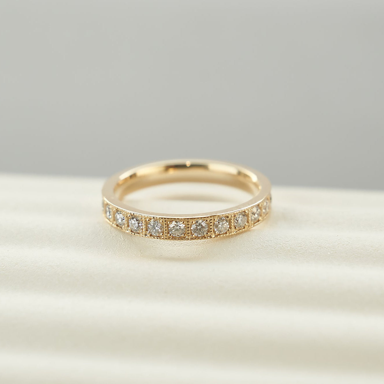 Gold Ring with Diamonds