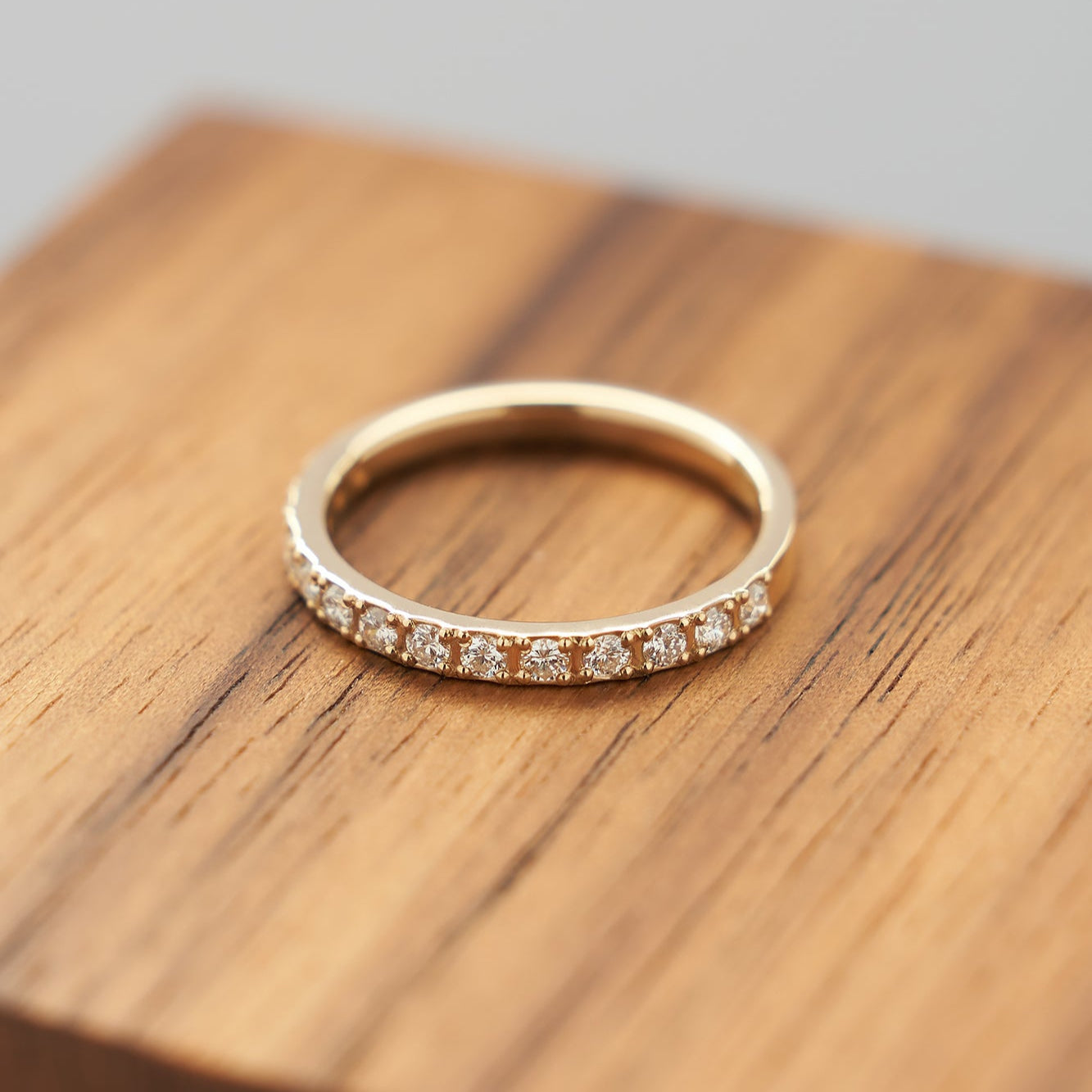 Gold Ring with Diamonds