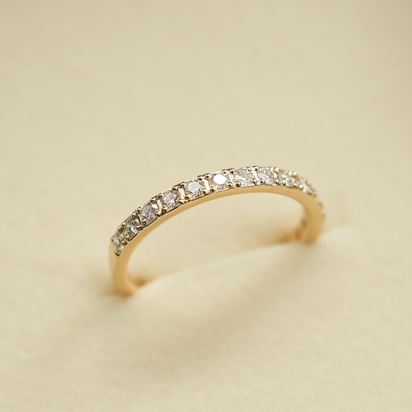 Gold Ring with Diamonds