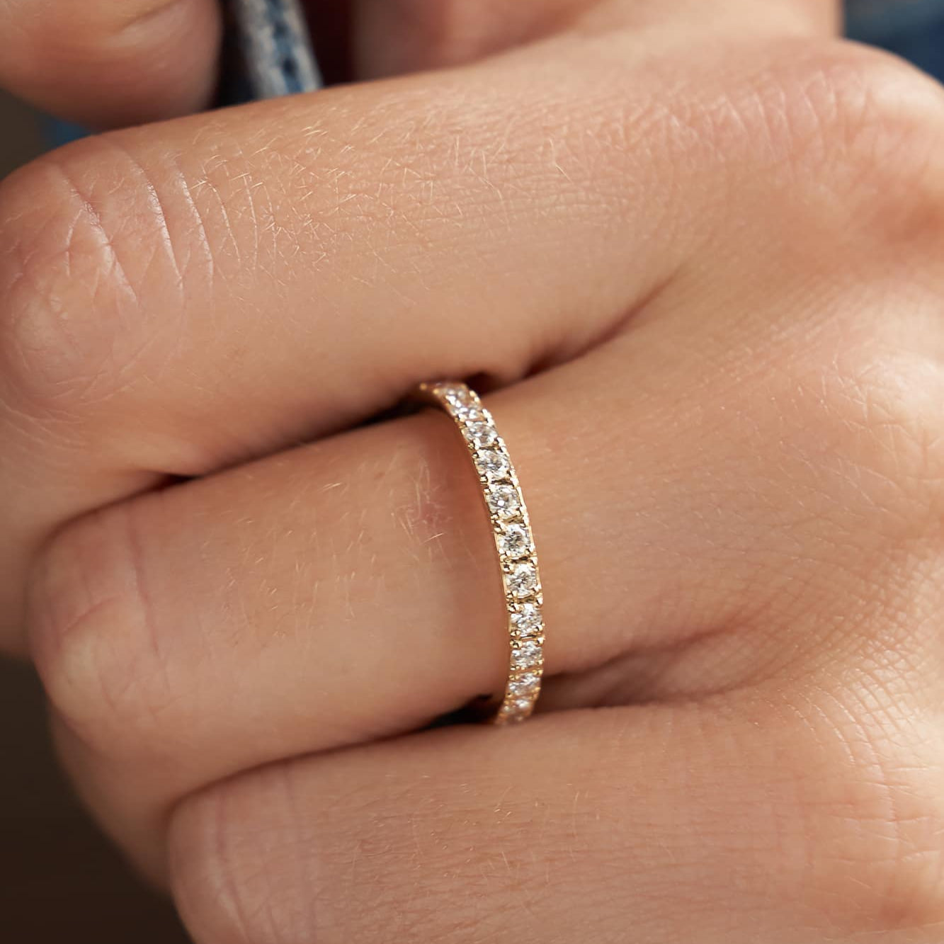 Gold Ring with Diamonds