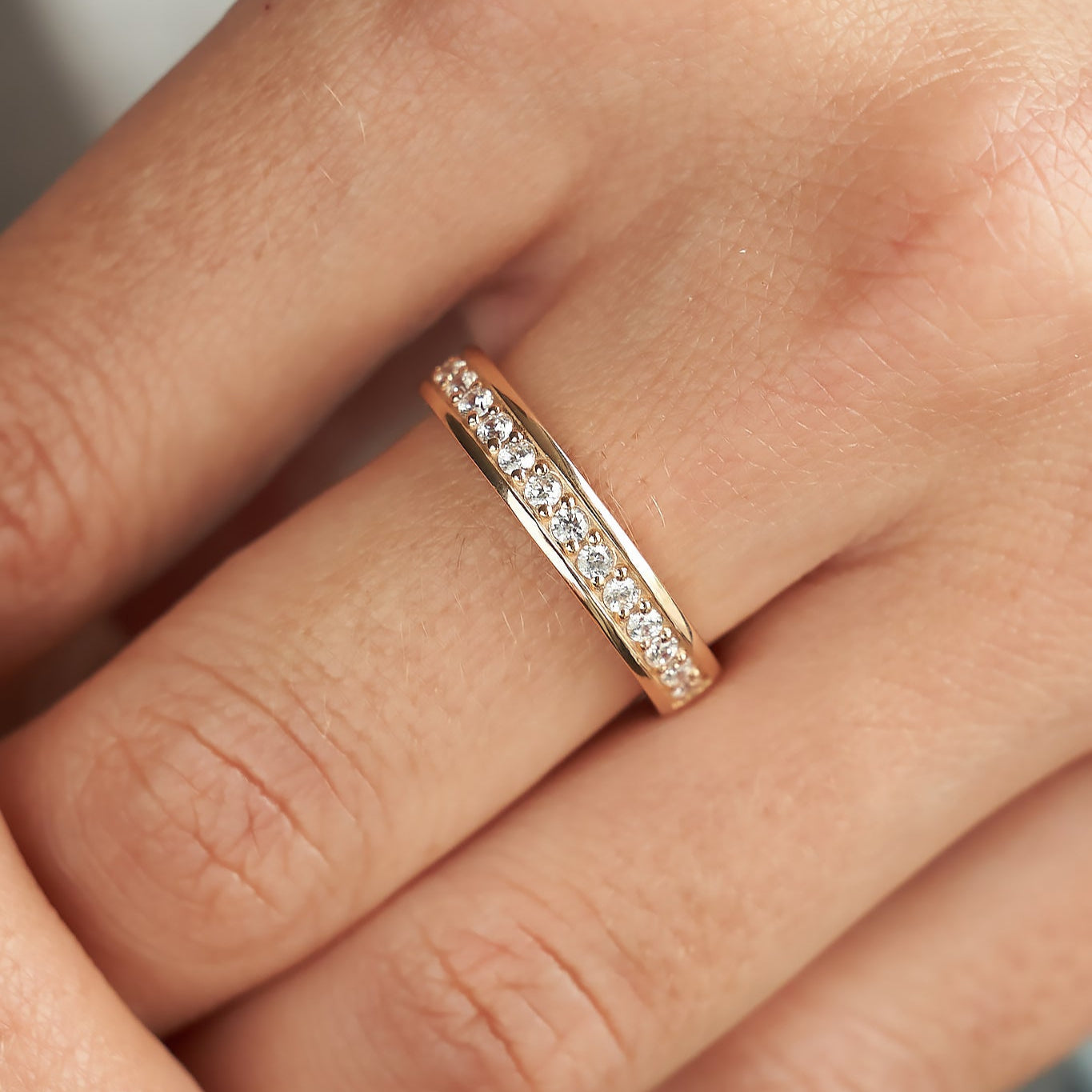 Gold Ring with Diamonds