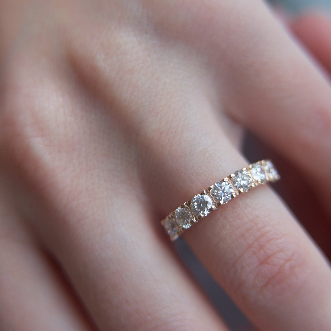 Gold Ring with Diamonds