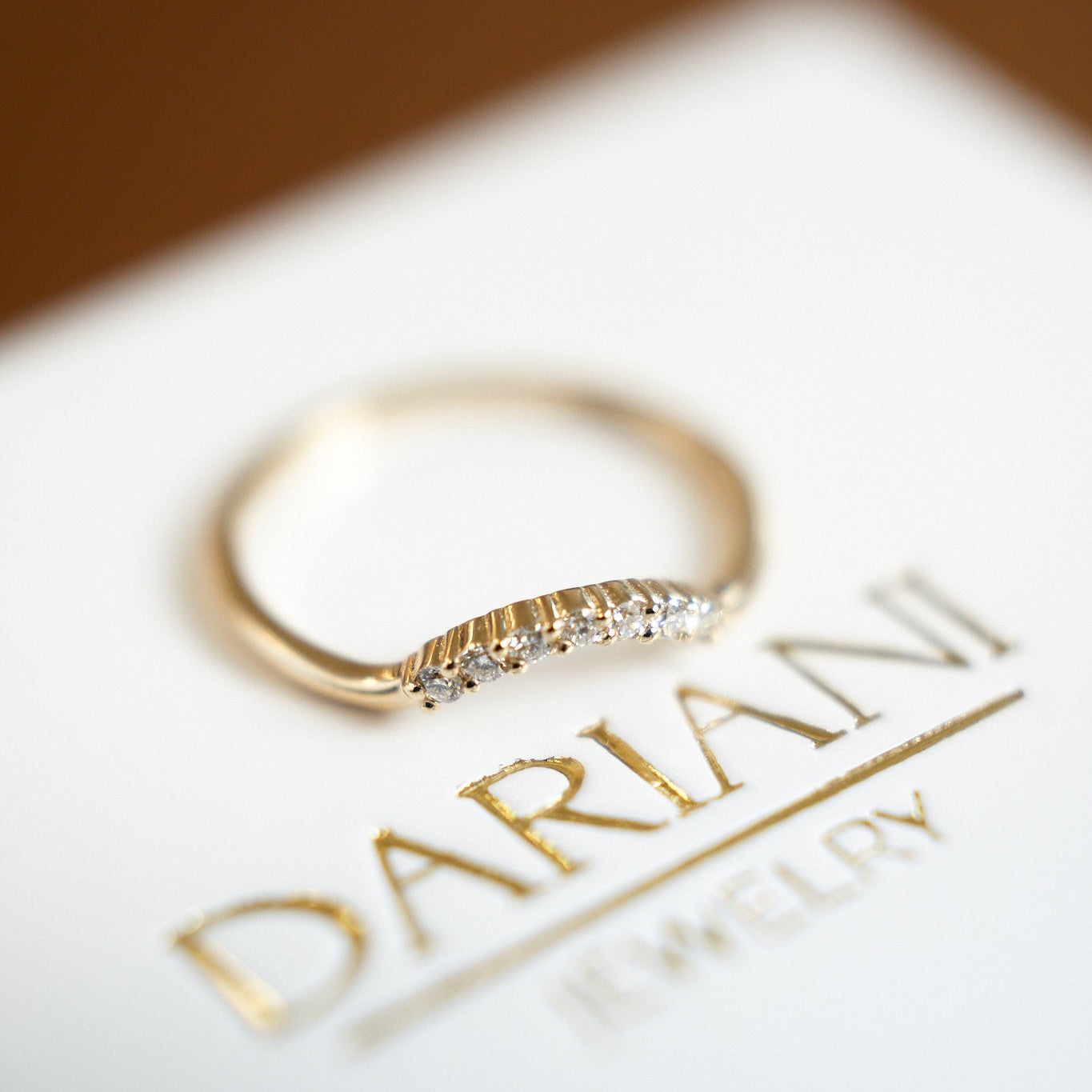 Gold Ring with Diamonds