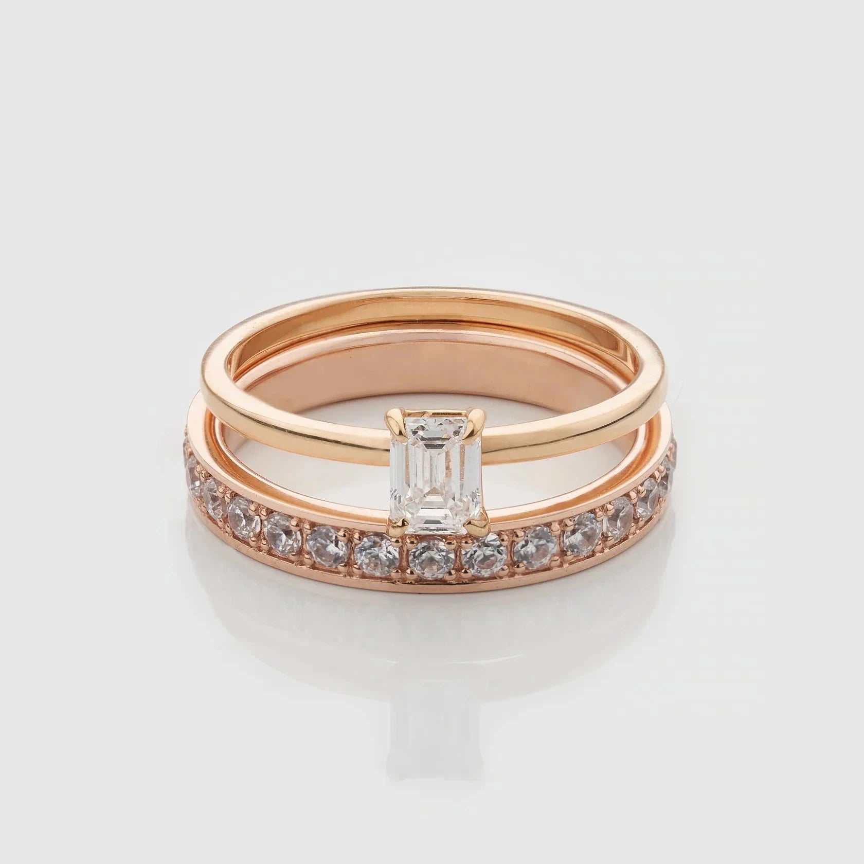 Gold Ring with Diamonds