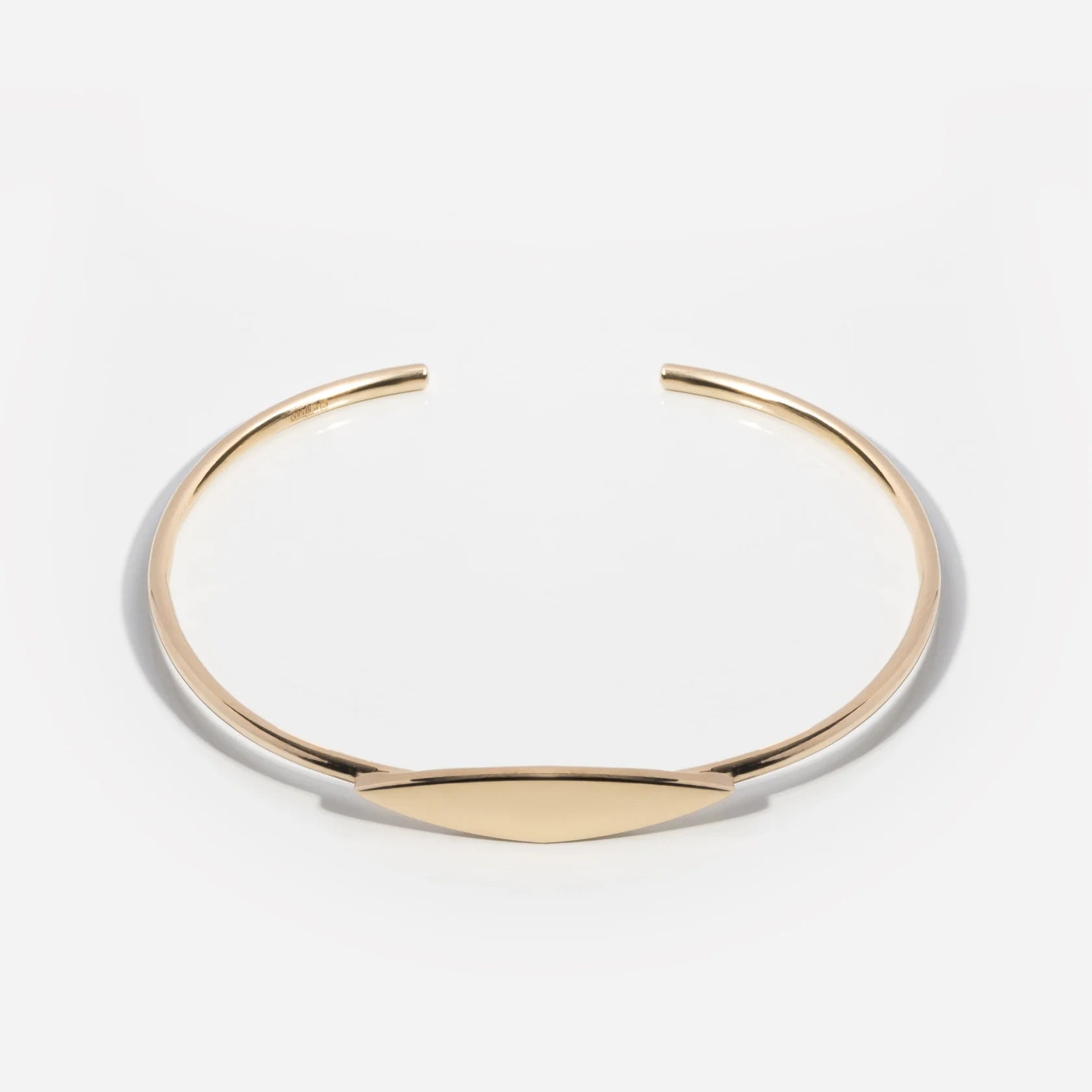 Gold Open Bracelet