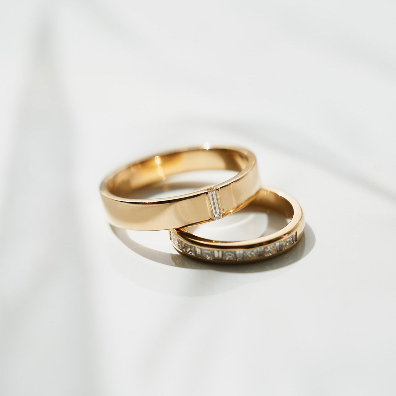 Gold Ring with Diamonds