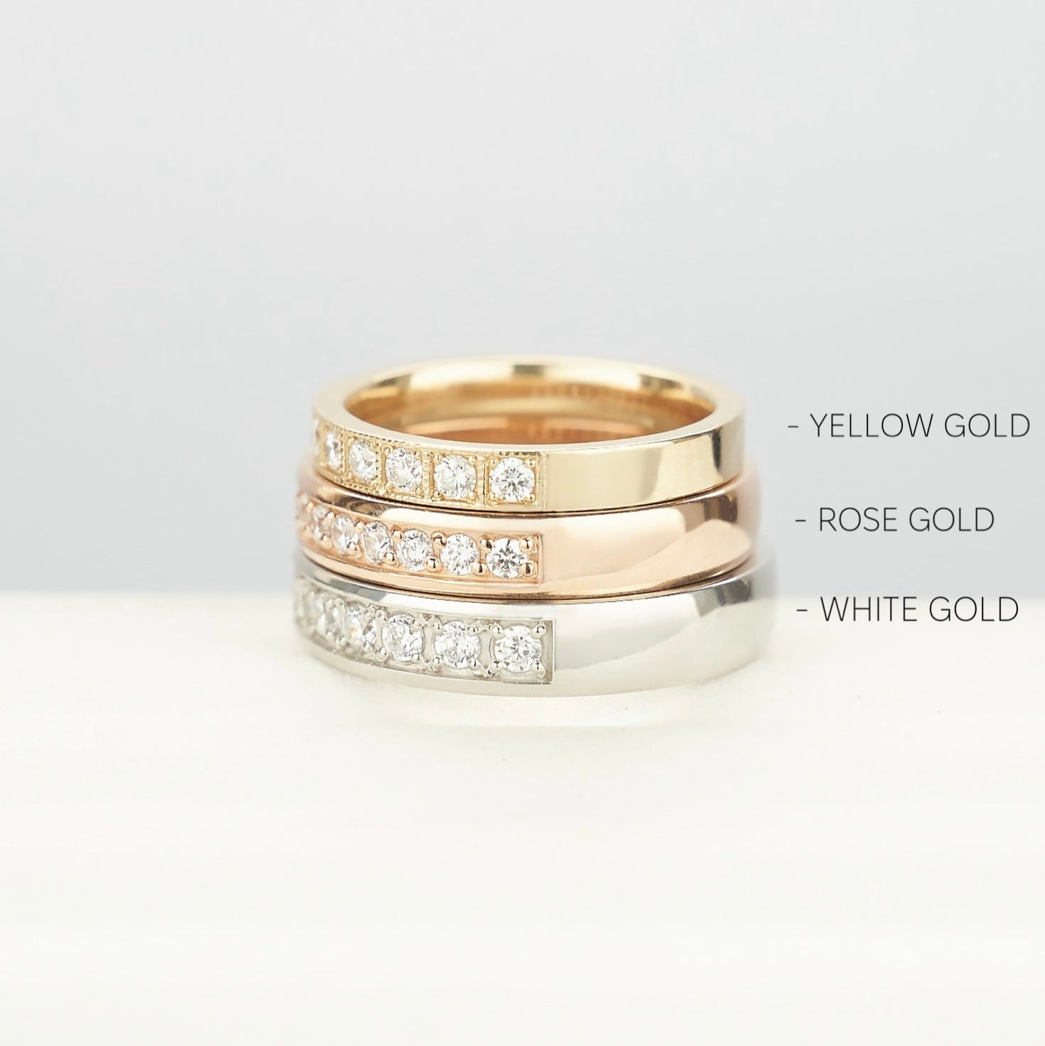 Gold Ring with Diamonds