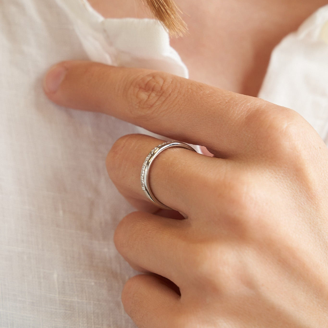 Gold Ring with Diamonds