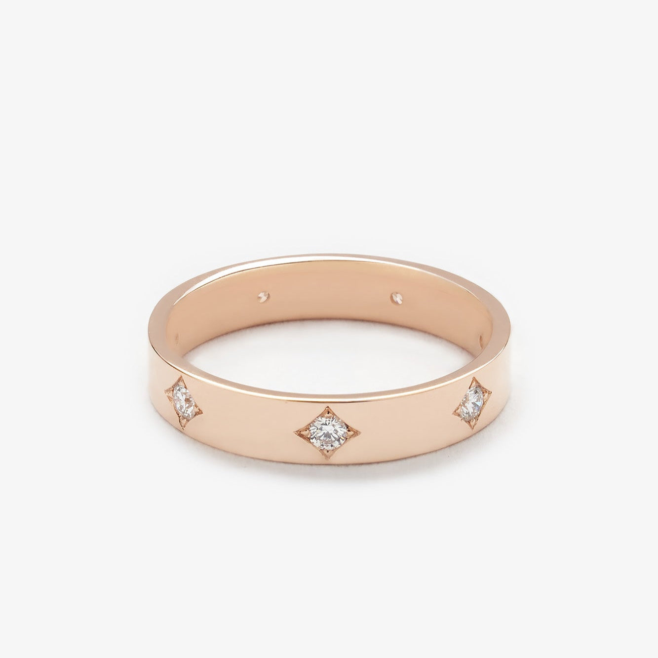 Gold Ring with Diamonds